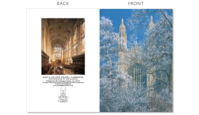 LCCC2 Cambridge Christmas Cards | The Oxbridge Portfolio