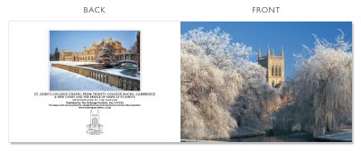 LCCC42 Cambridge Christmas Cards | The Oxbridge Portfolio