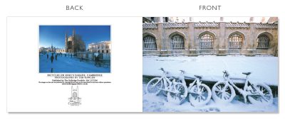 LCCC44 Cambridge Christmas Cards | The Oxbridge Portfolio